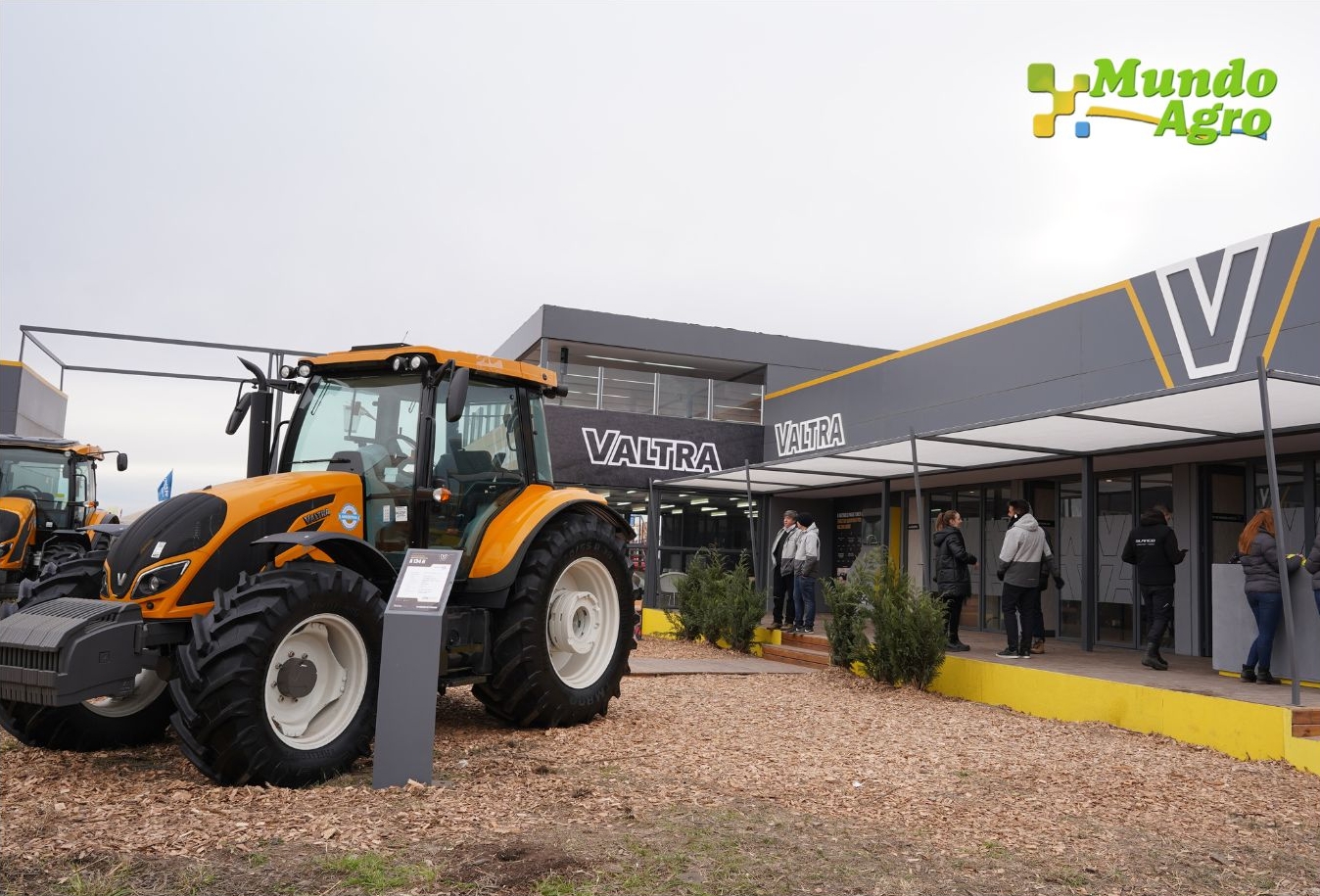 Entrevista sobre Valtra en Expoagro 2023